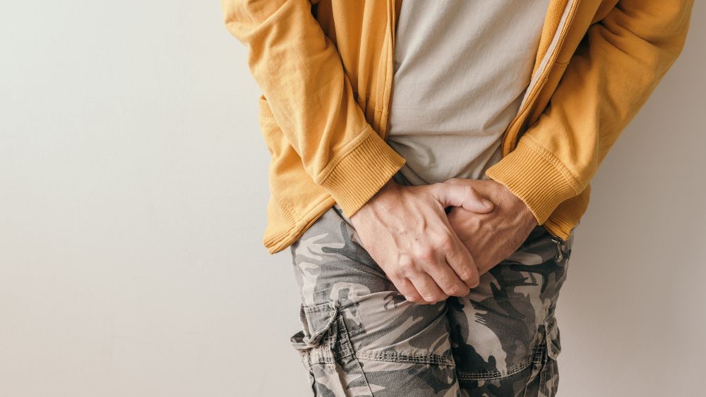 man difficulty urinating
